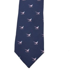 China OEM Manufacturer Custom Animal Logo Necktie Woven Jacquard Custom Logo Tie