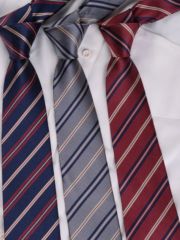 uniform stripe necktie for poromotion_主图_03
